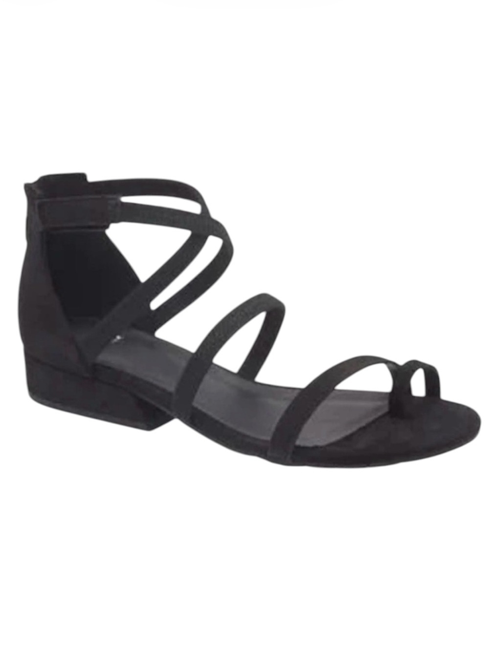 Eileen Fisher Emily Black Strappy Sandals NEW Size 9